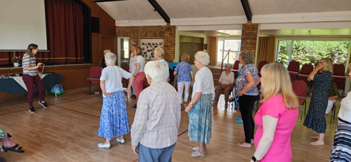 Dance and Yoga session