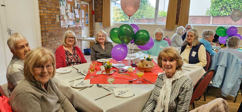 Spring Lunch 100th birthday celebrations